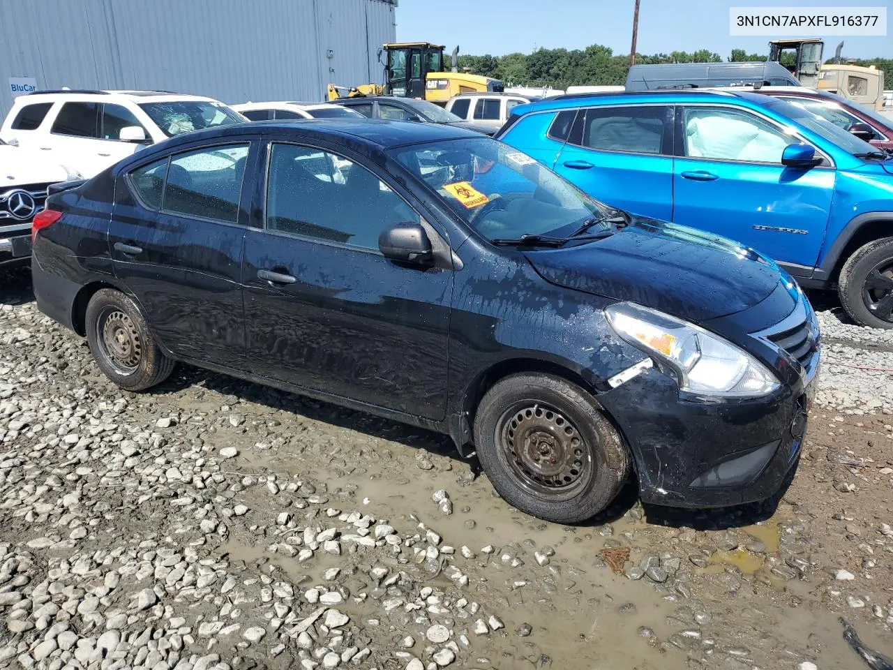 2015 Nissan Versa S VIN: 3N1CN7APXFL916377 Lot: 68070204