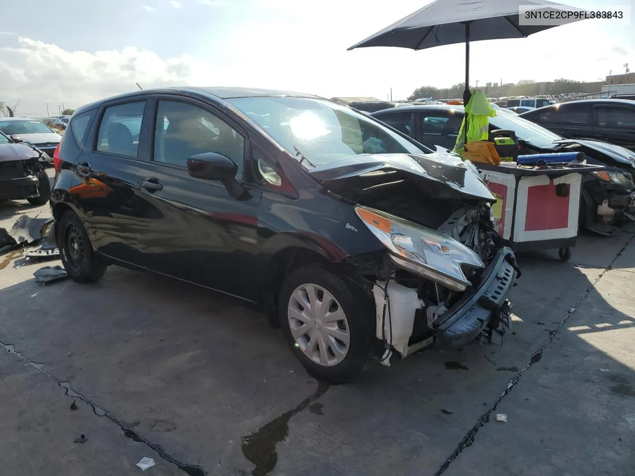 3N1CE2CP9FL383843 2015 Nissan Versa Note S