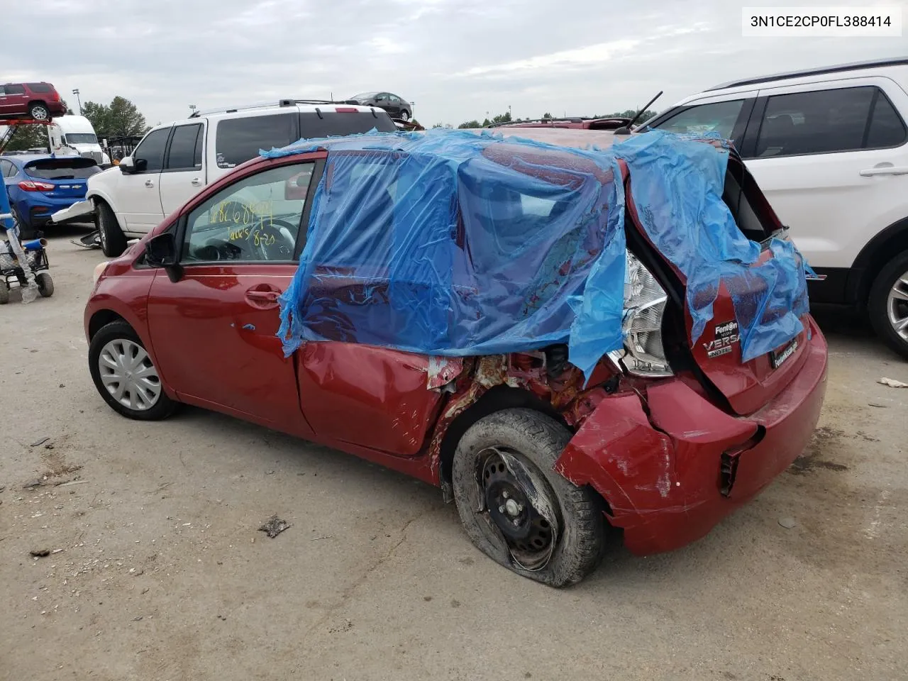 2015 Nissan Versa Note S VIN: 3N1CE2CP0FL388414 Lot: 68268494