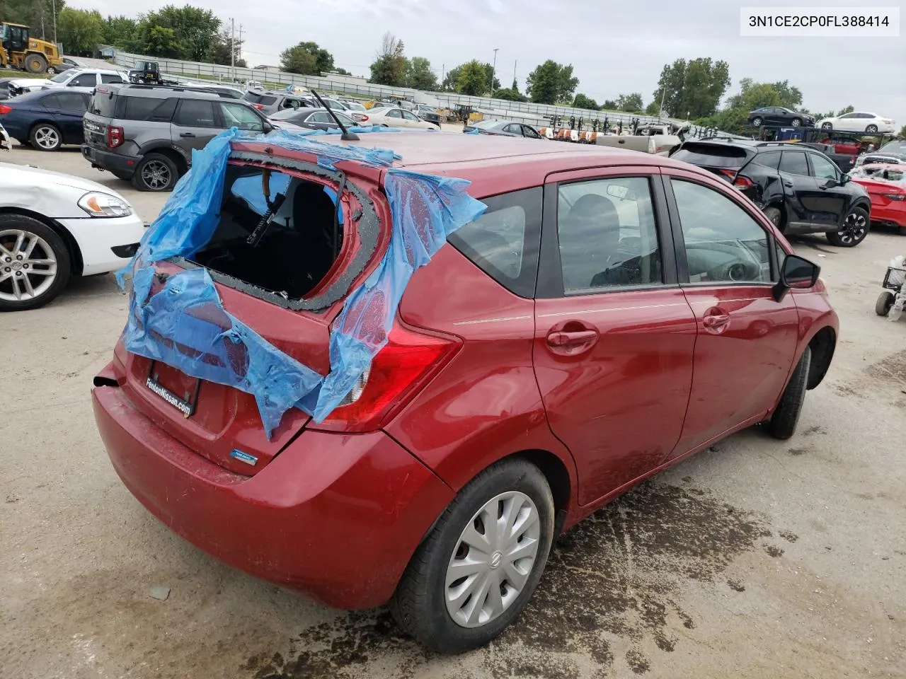 2015 Nissan Versa Note S VIN: 3N1CE2CP0FL388414 Lot: 68268494