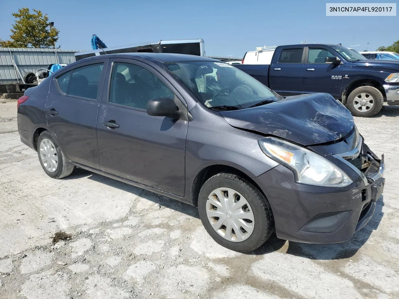 3N1CN7AP4FL920117 2015 Nissan Versa S