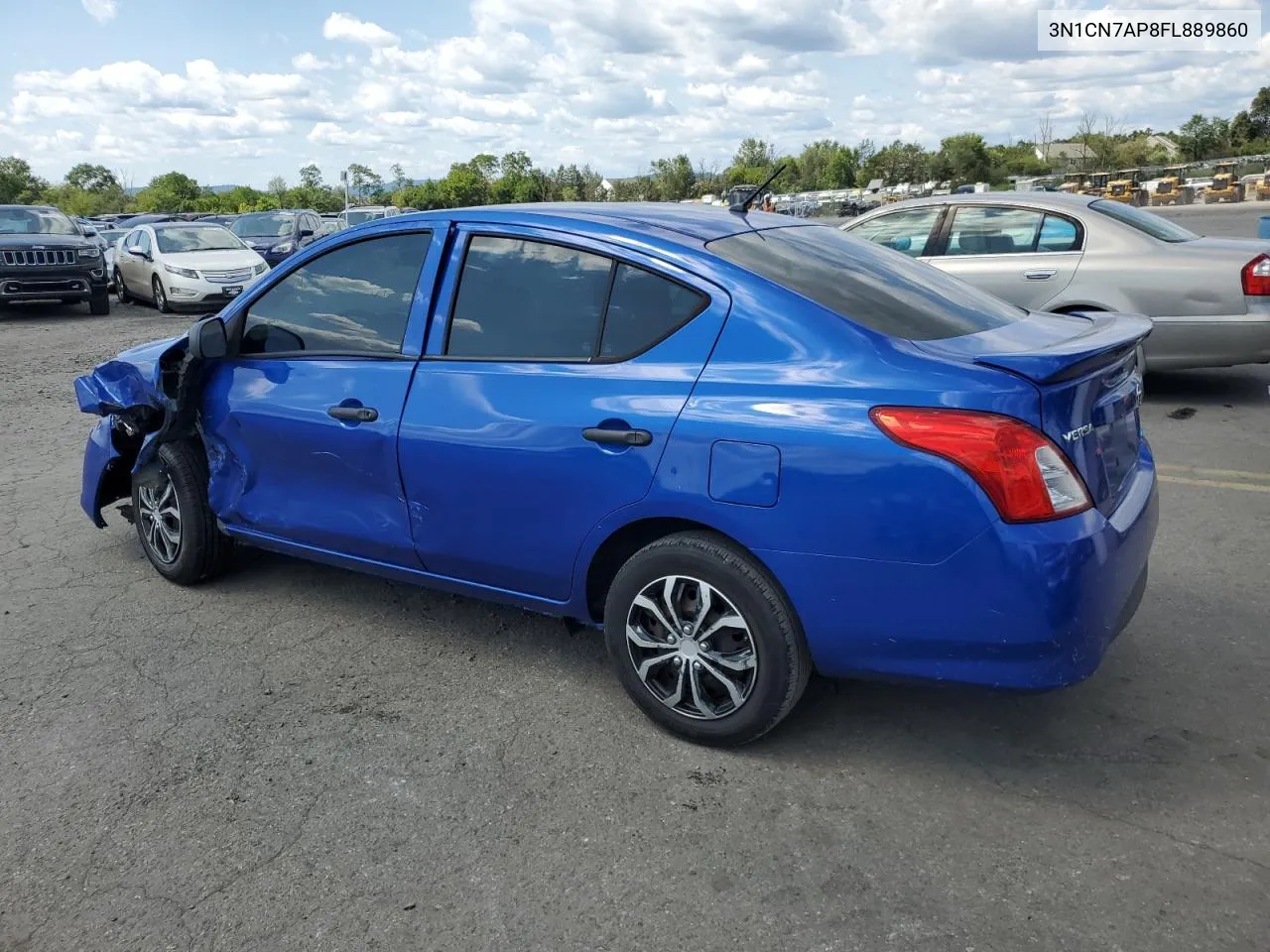 2015 Nissan Versa S VIN: 3N1CN7AP8FL889860 Lot: 68462654