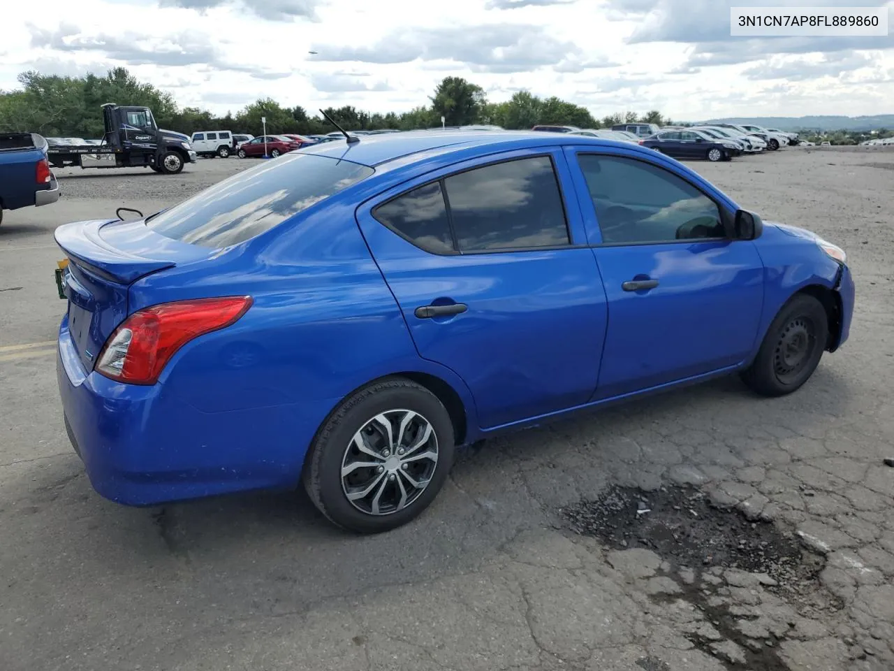 2015 Nissan Versa S VIN: 3N1CN7AP8FL889860 Lot: 68462654