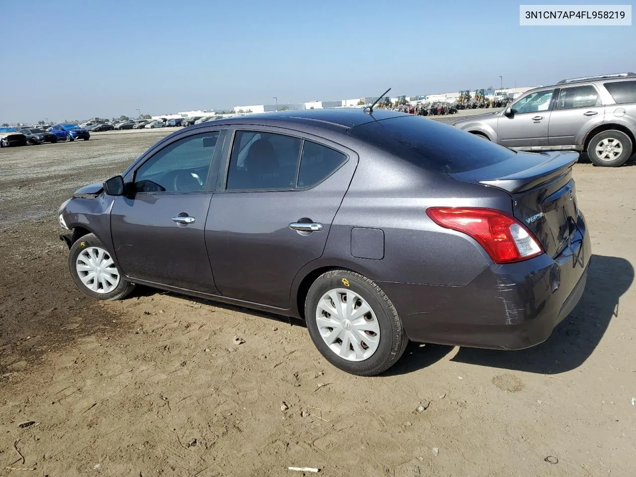 2015 Nissan Versa S VIN: 3N1CN7AP4FL958219 Lot: 68646994