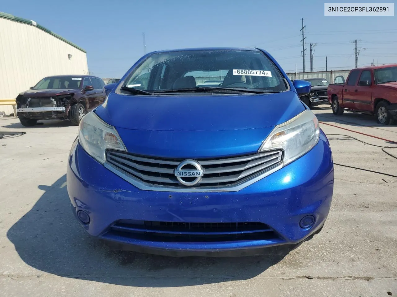 3N1CE2CP3FL362891 2015 Nissan Versa Note S