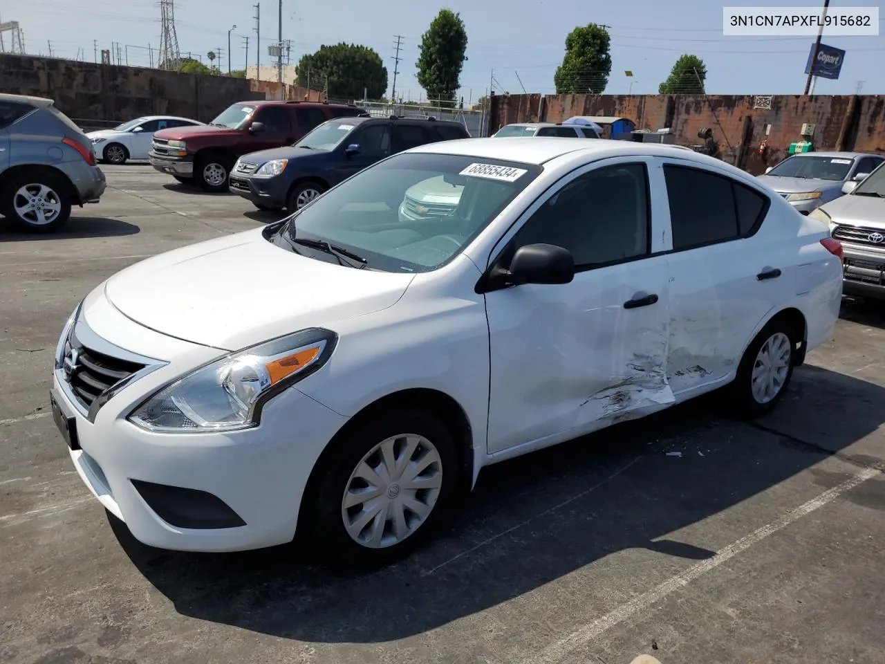 3N1CN7APXFL915682 2015 Nissan Versa S