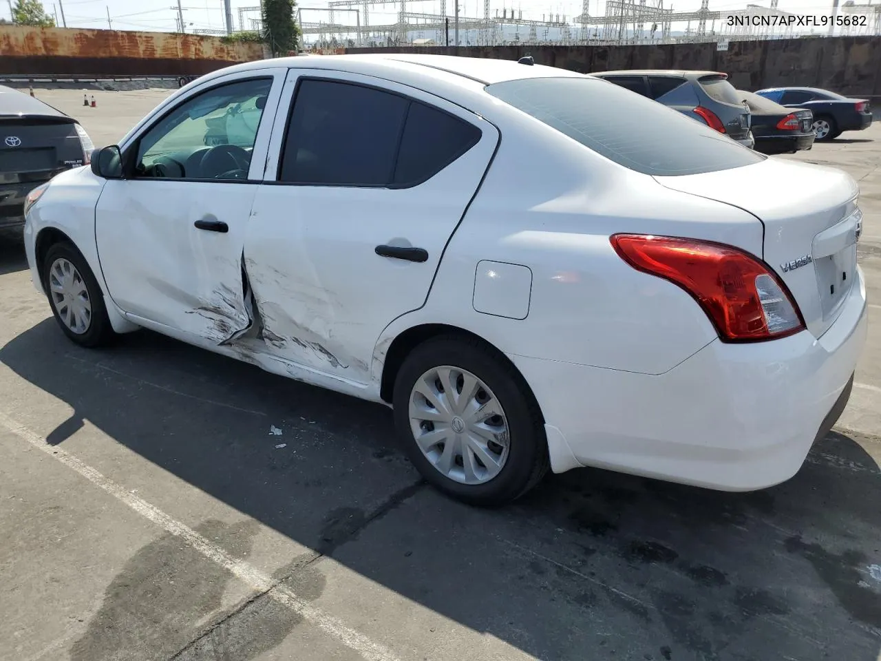 2015 Nissan Versa S VIN: 3N1CN7APXFL915682 Lot: 68855434