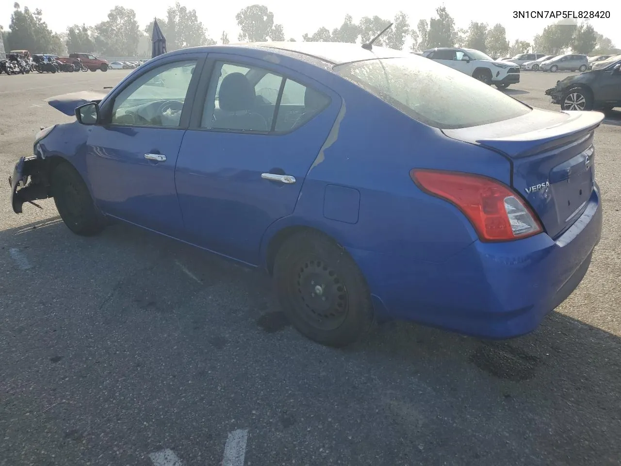 2015 Nissan Versa S VIN: 3N1CN7AP5FL828420 Lot: 69422694