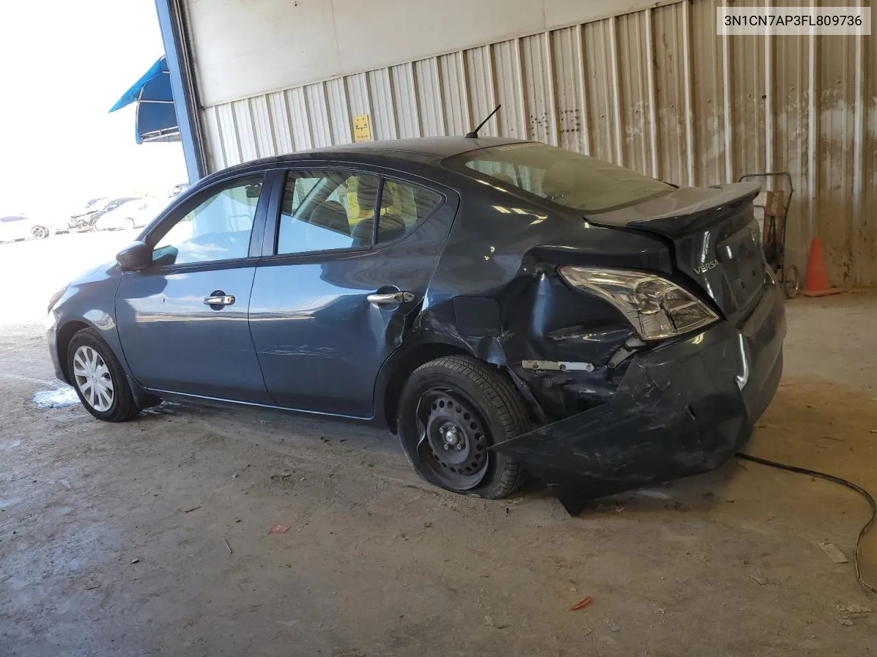 2015 Nissan Versa S VIN: 3N1CN7AP3FL809736 Lot: 69597634