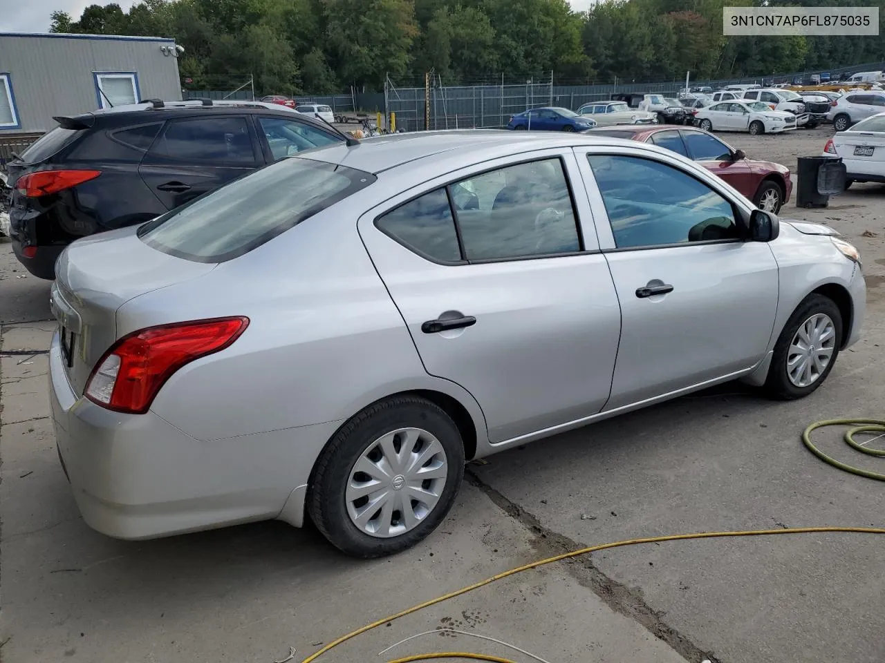 2015 Nissan Versa S VIN: 3N1CN7AP6FL875035 Lot: 69780954