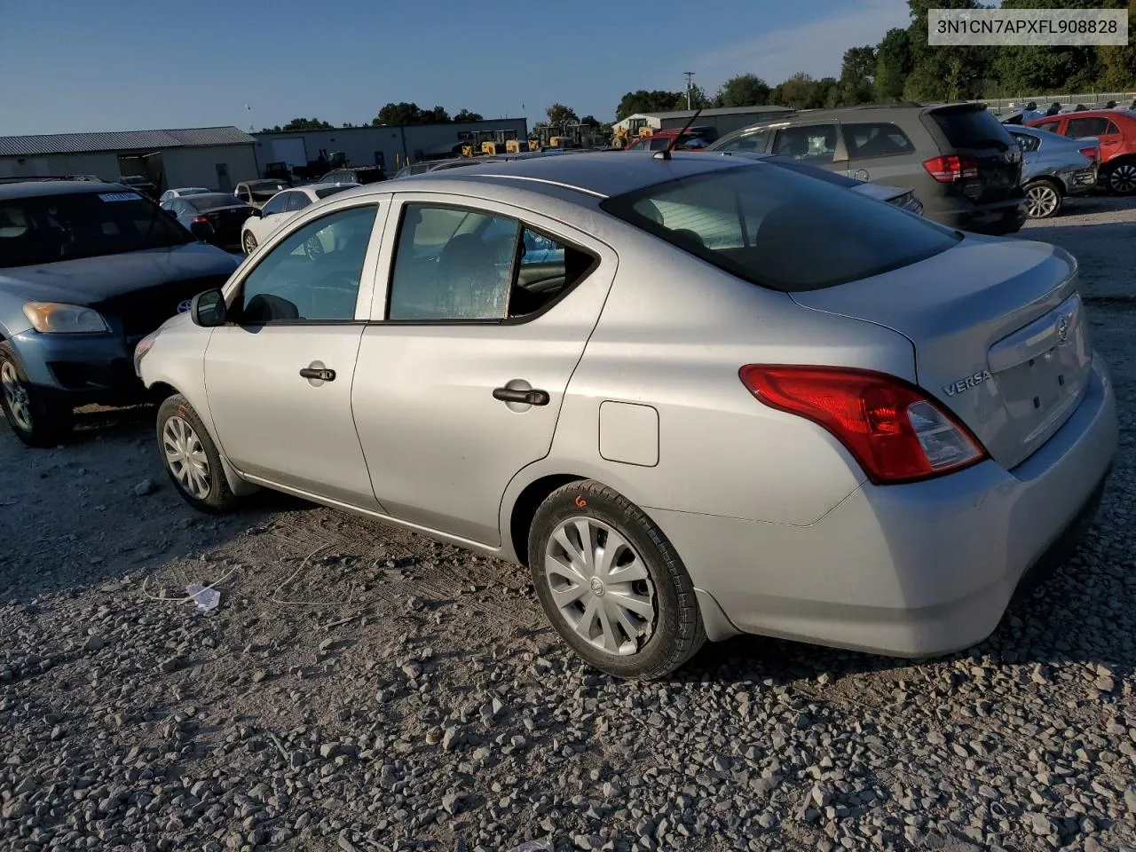 2015 Nissan Versa S VIN: 3N1CN7APXFL908828 Lot: 69896094