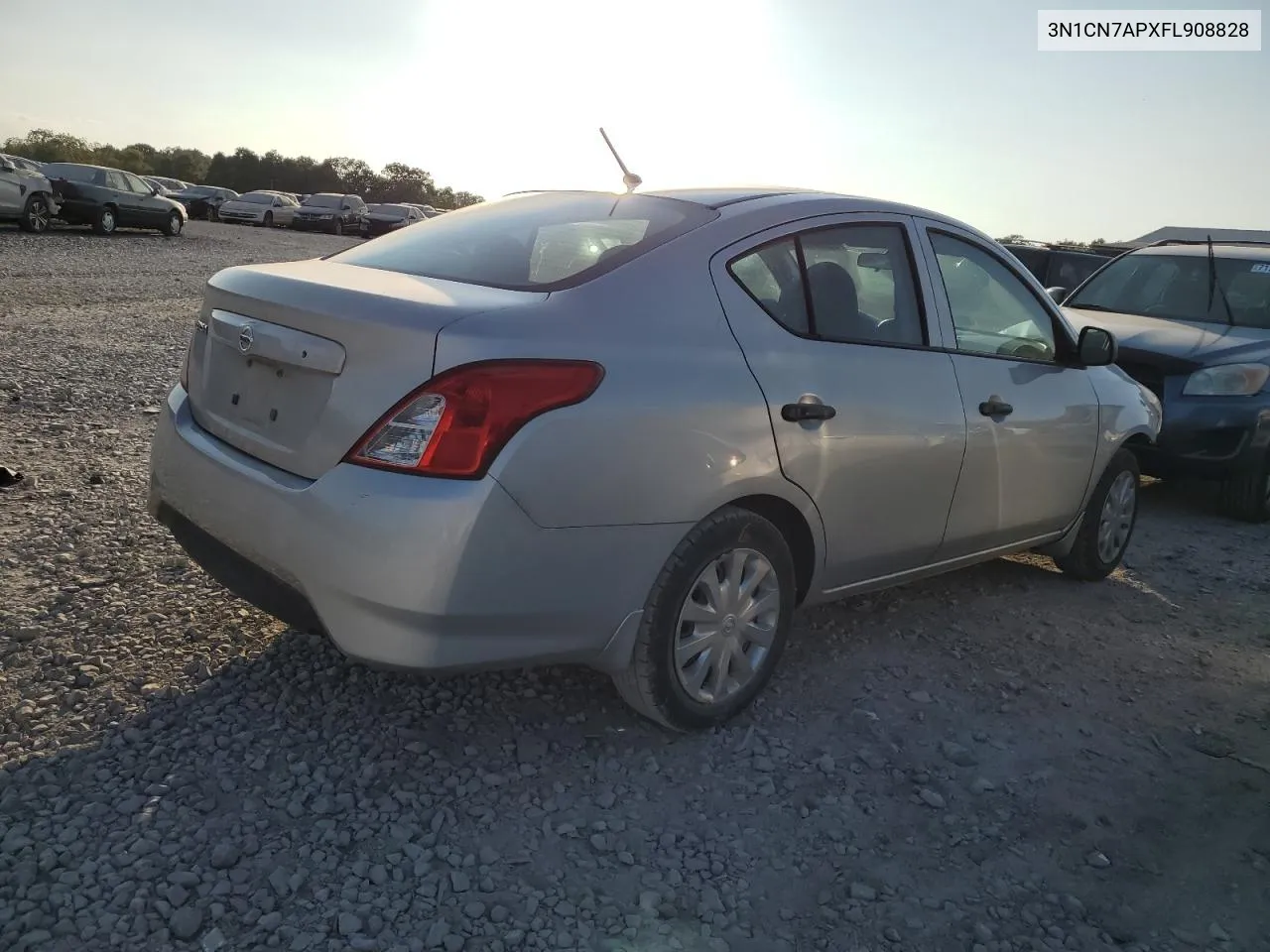 2015 Nissan Versa S VIN: 3N1CN7APXFL908828 Lot: 69896094