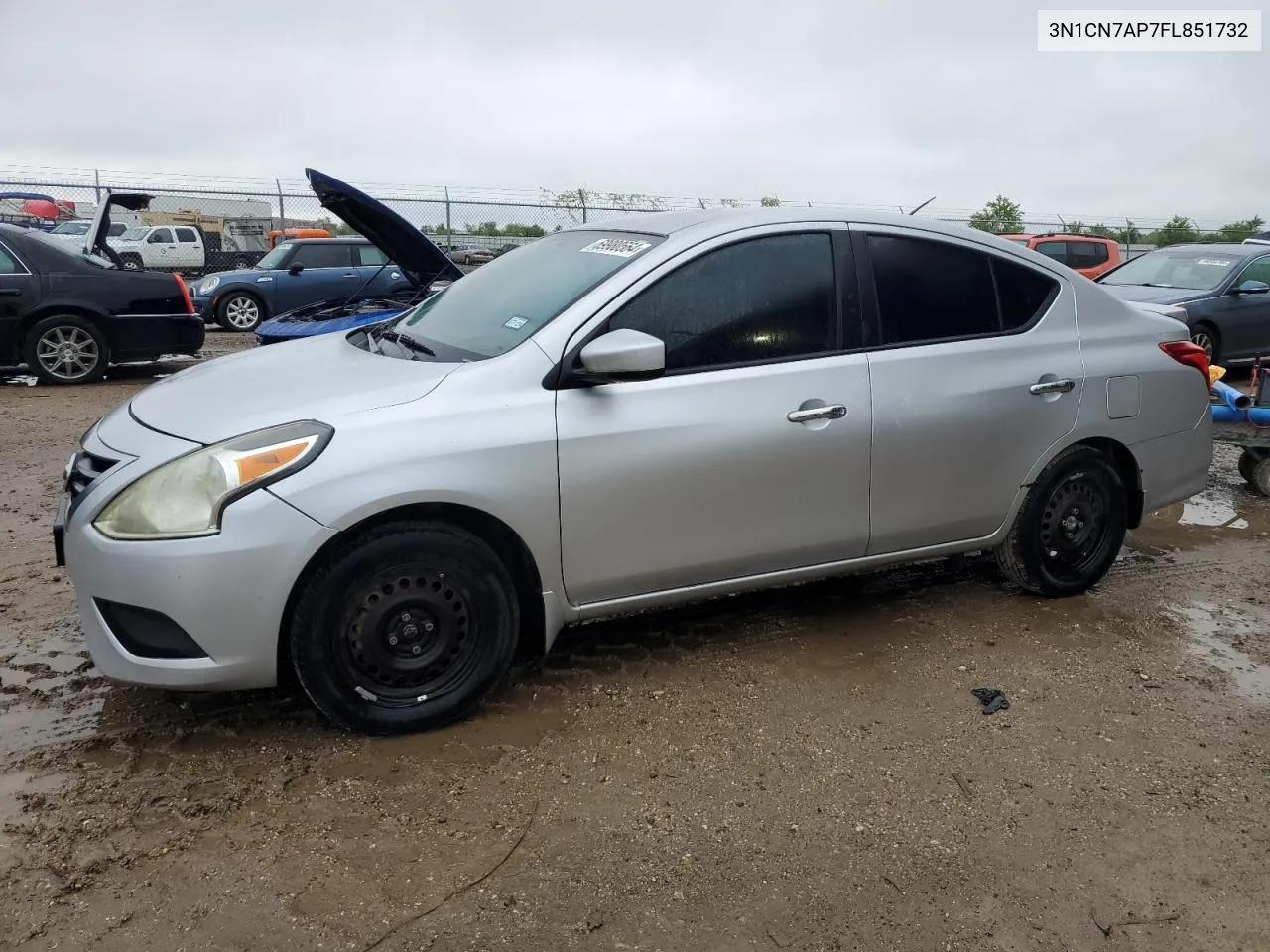 3N1CN7AP7FL851732 2015 Nissan Versa S