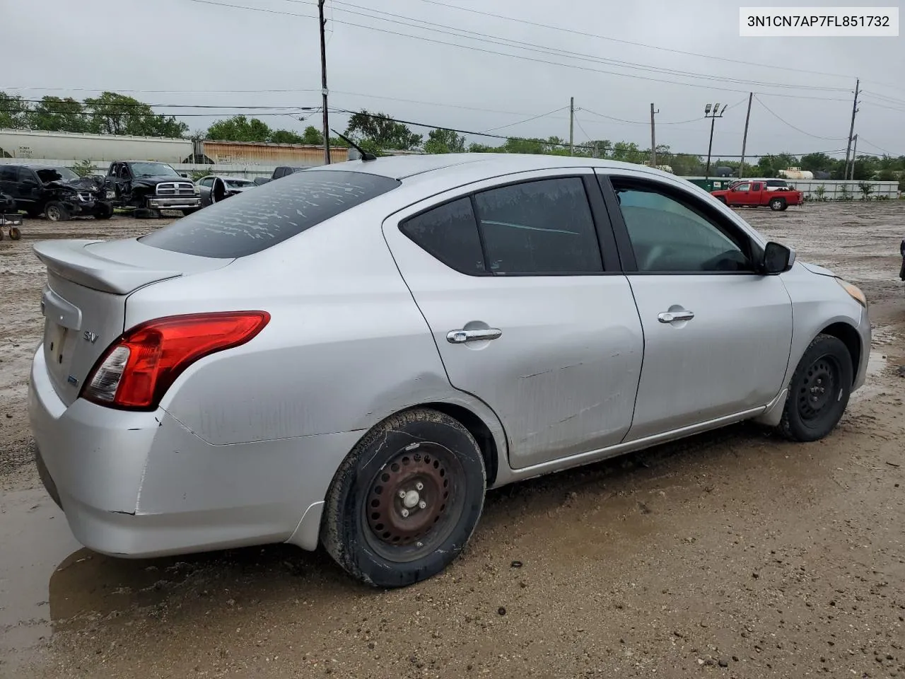 3N1CN7AP7FL851732 2015 Nissan Versa S