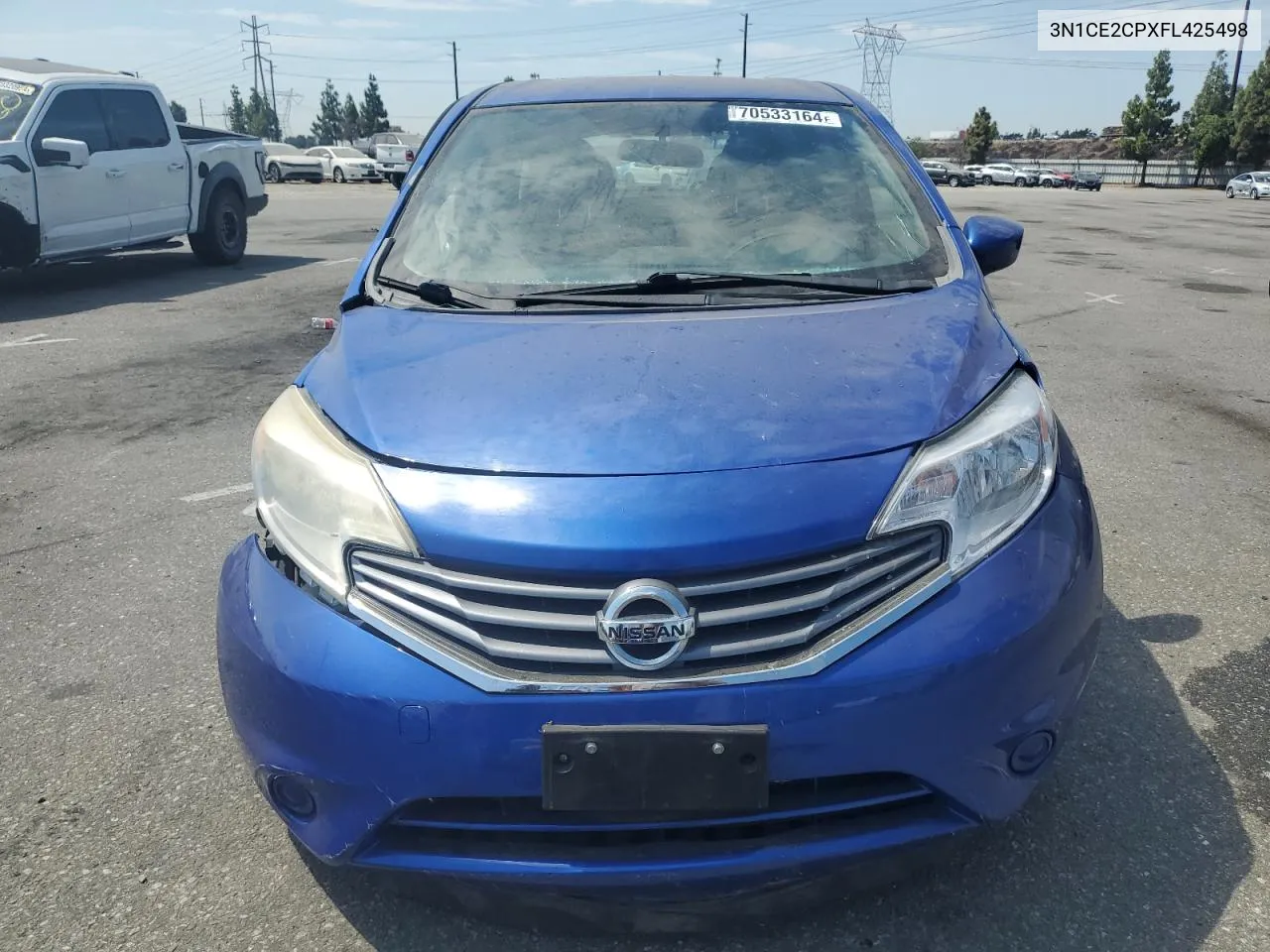 3N1CE2CPXFL425498 2015 Nissan Versa Note S