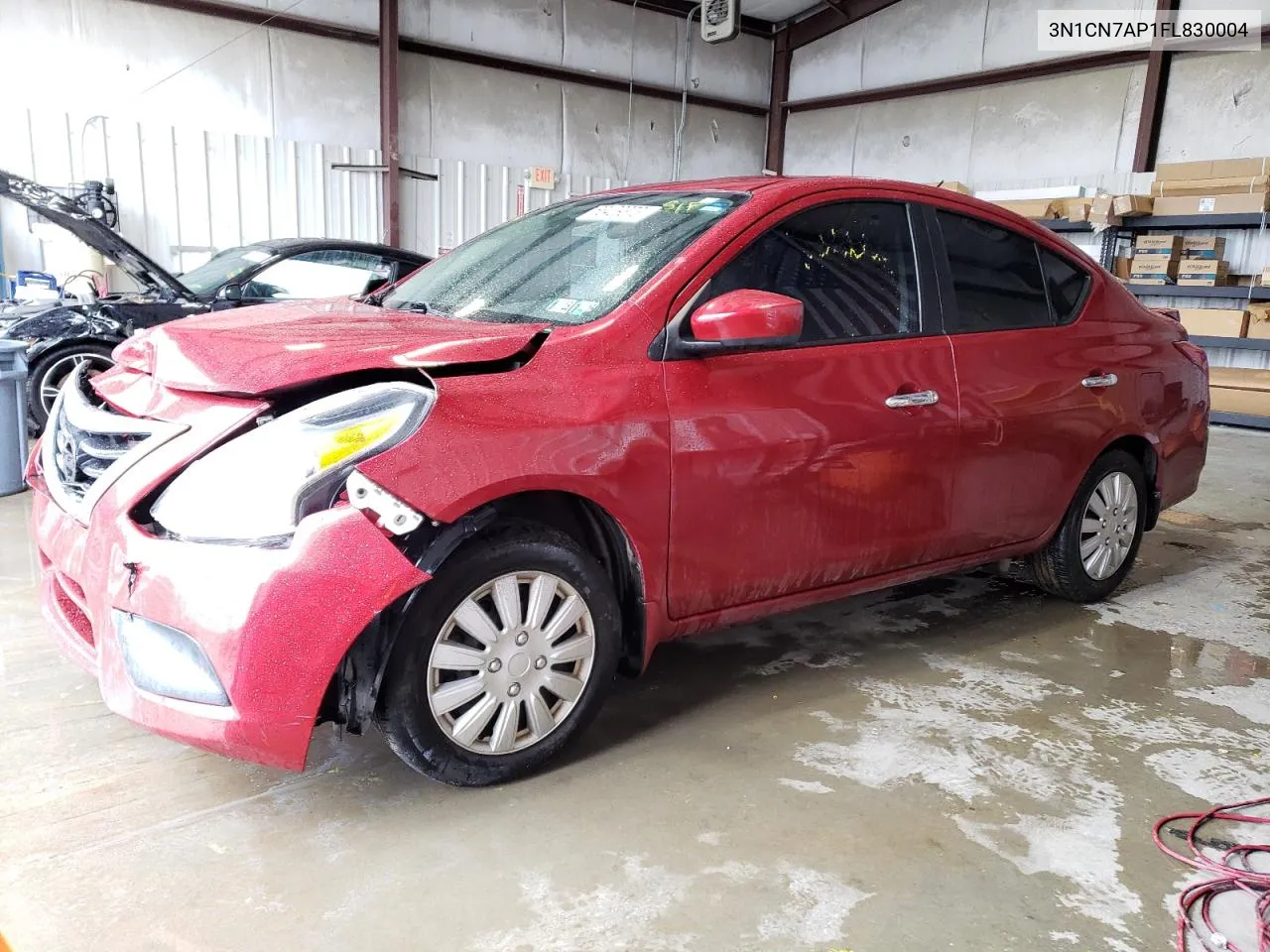 2015 Nissan Versa S VIN: 3N1CN7AP1FL830004 Lot: 70744104