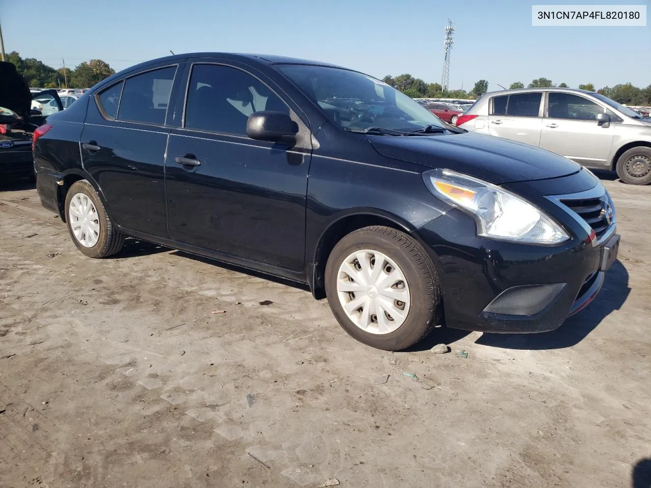 2015 Nissan Versa S VIN: 3N1CN7AP4FL820180 Lot: 70899324