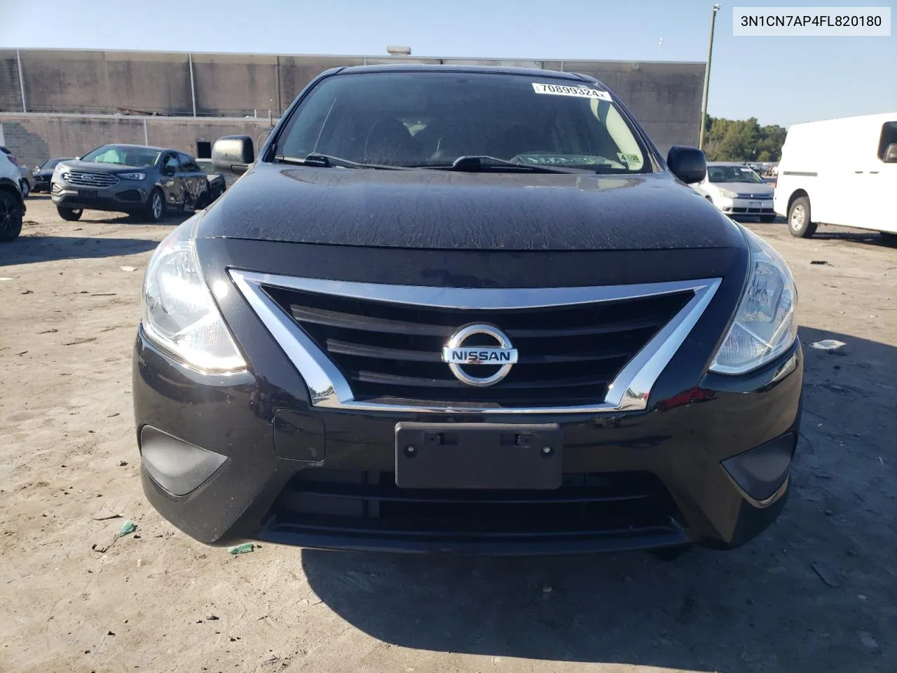 2015 Nissan Versa S VIN: 3N1CN7AP4FL820180 Lot: 70899324