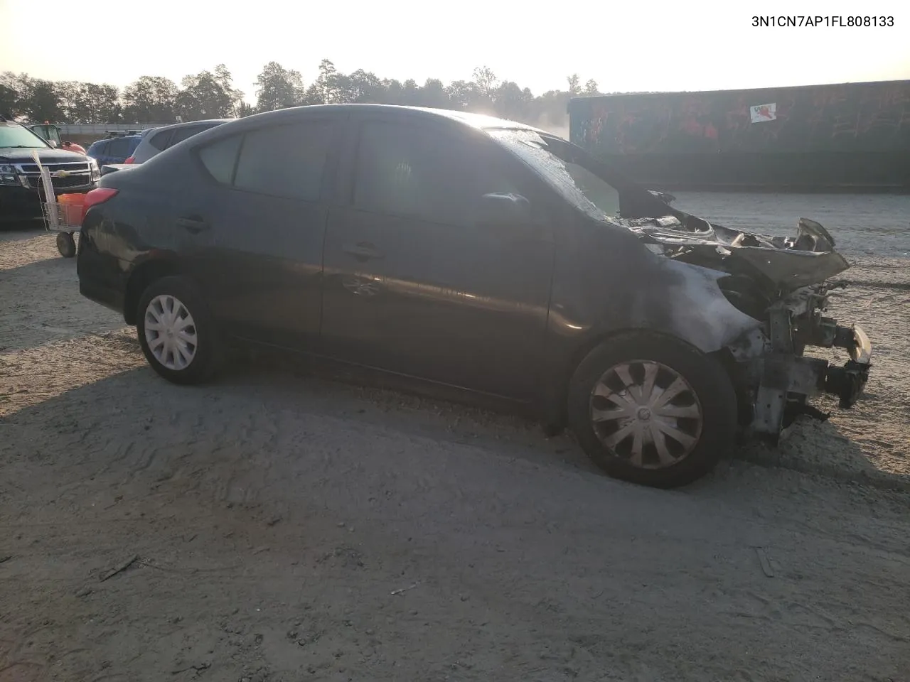 2015 Nissan Versa S VIN: 3N1CN7AP1FL808133 Lot: 71048204