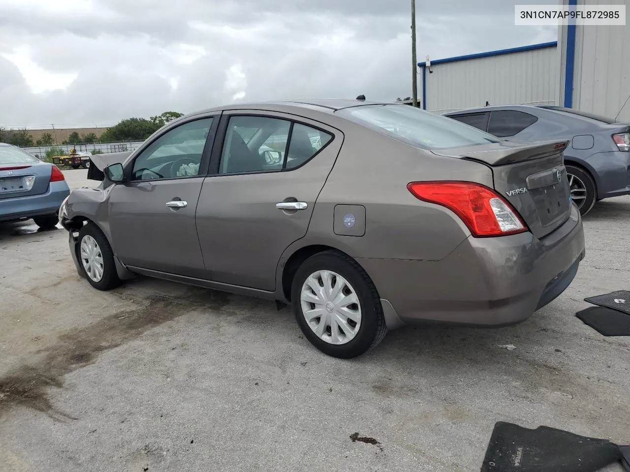 2015 Nissan Versa S VIN: 3N1CN7AP9FL872985 Lot: 71091014