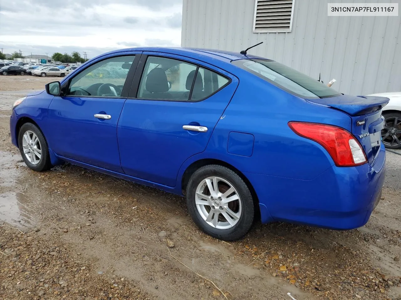 2015 Nissan Versa S VIN: 3N1CN7AP7FL911167 Lot: 71110934