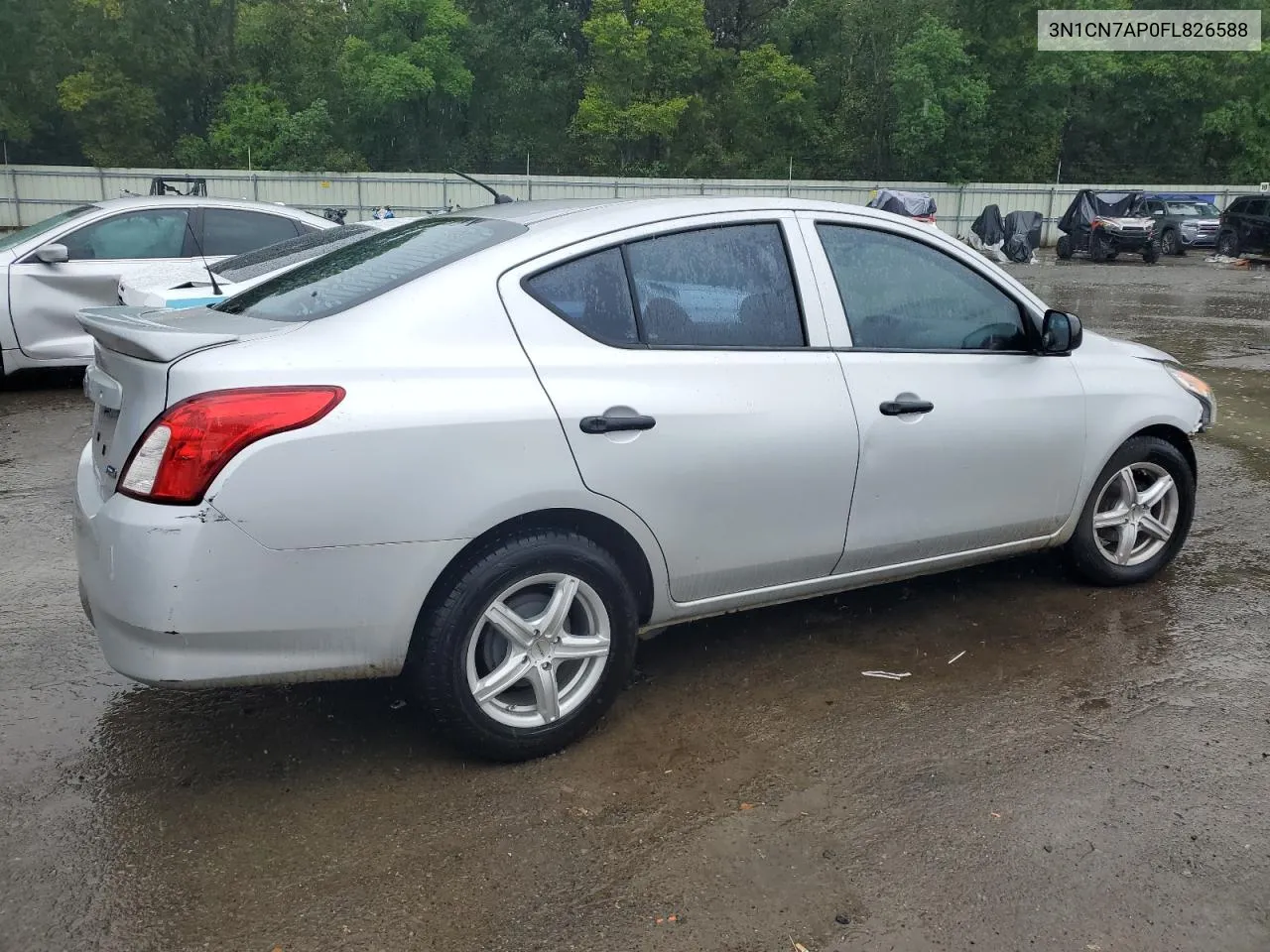 3N1CN7AP0FL826588 2015 Nissan Versa S