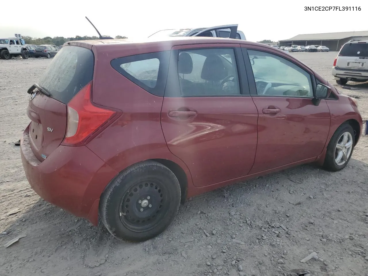 2015 Nissan Versa Note S VIN: 3N1CE2CP7FL391116 Lot: 71234764