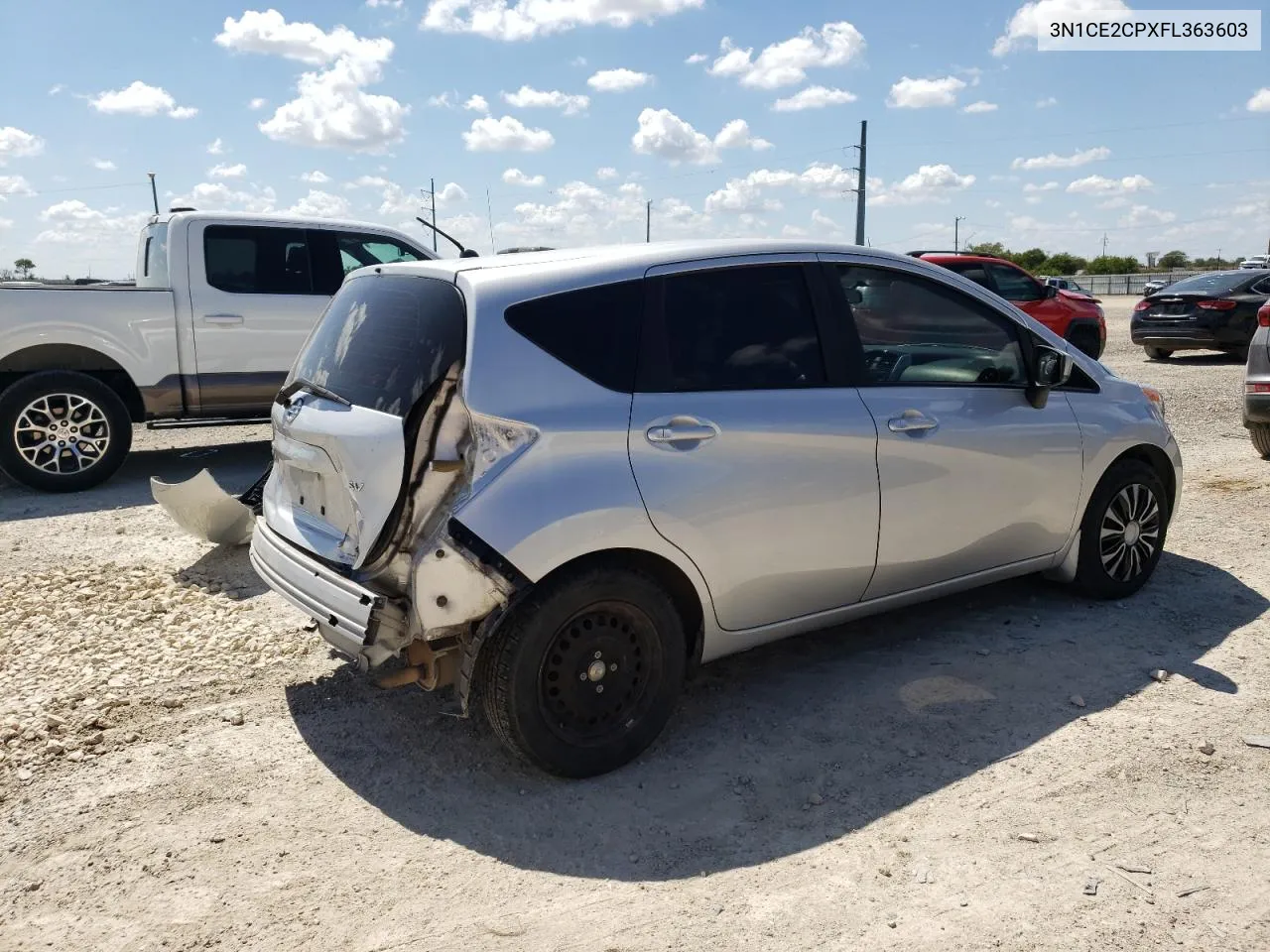 2015 Nissan Versa Note S VIN: 3N1CE2CPXFL363603 Lot: 71273324