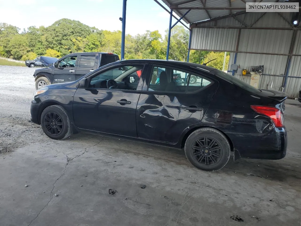 2015 Nissan Versa S VIN: 3N1CN7AP1FL938462 Lot: 71478194