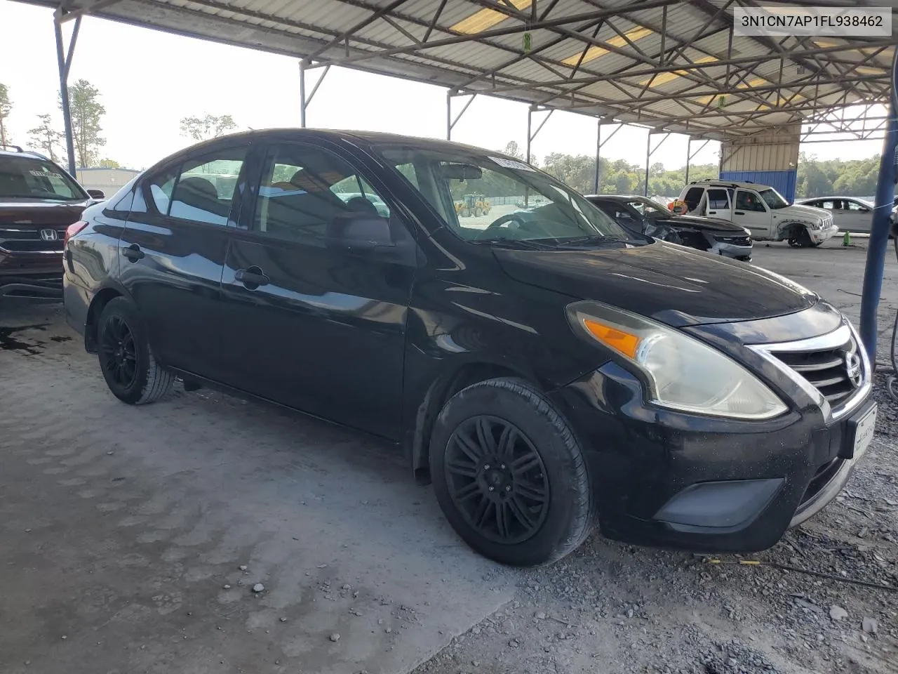 2015 Nissan Versa S VIN: 3N1CN7AP1FL938462 Lot: 71478194