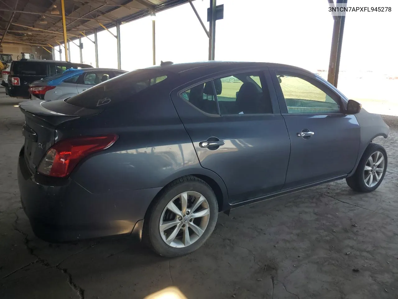 2015 Nissan Versa S VIN: 3N1CN7APXFL945278 Lot: 71567034