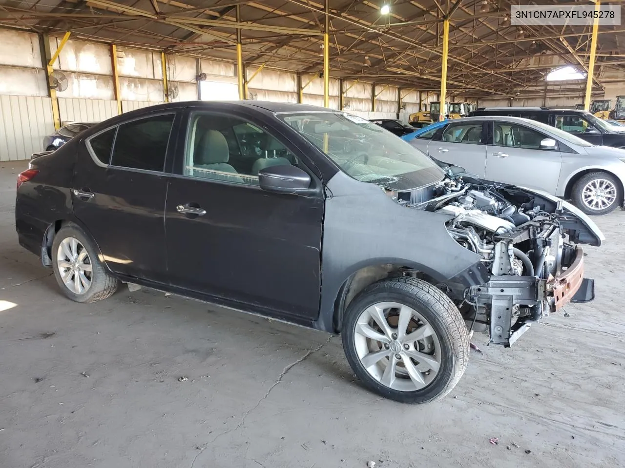 2015 Nissan Versa S VIN: 3N1CN7APXFL945278 Lot: 71567034