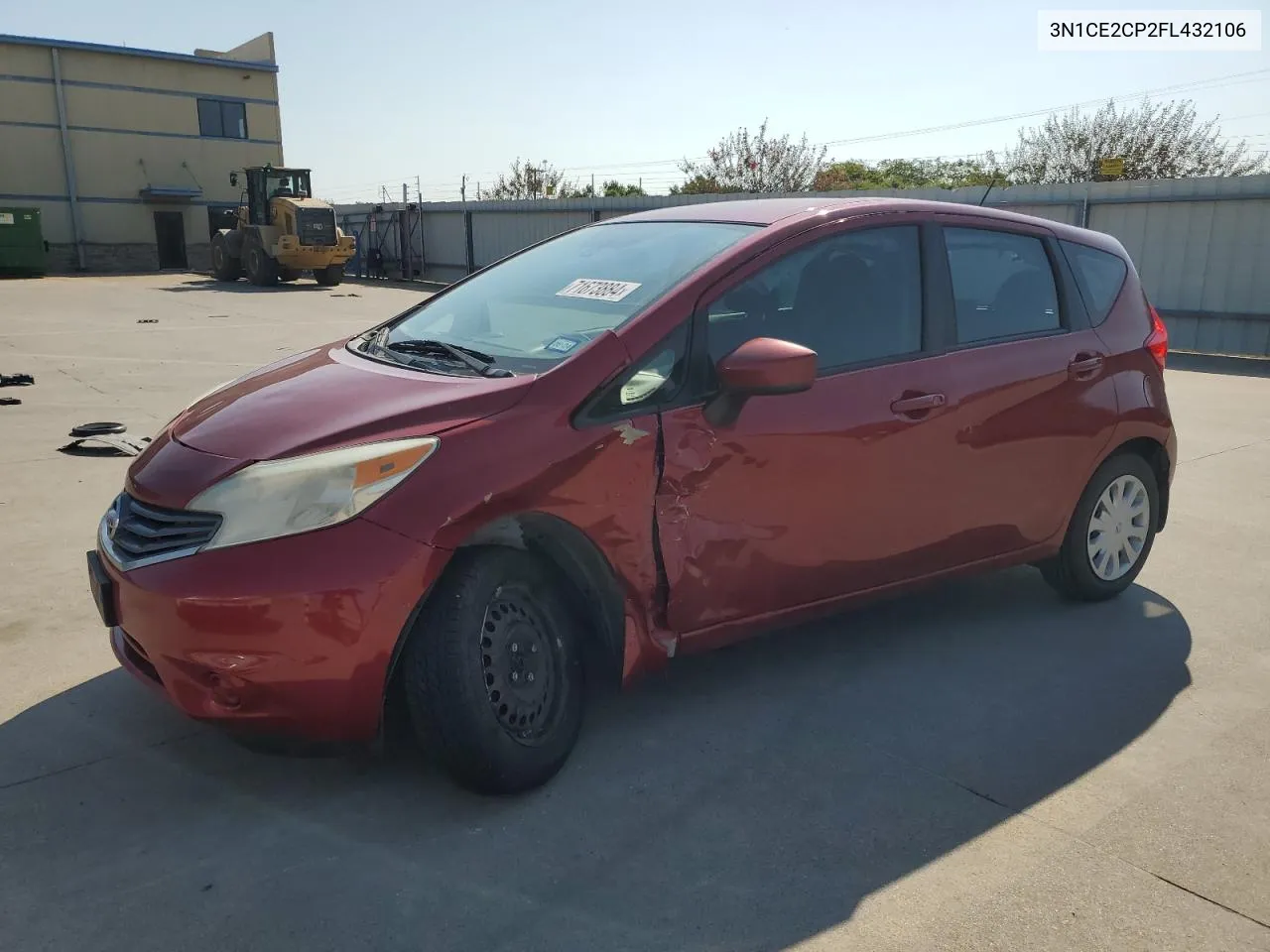 2015 Nissan Versa Note S VIN: 3N1CE2CP2FL432106 Lot: 71673884