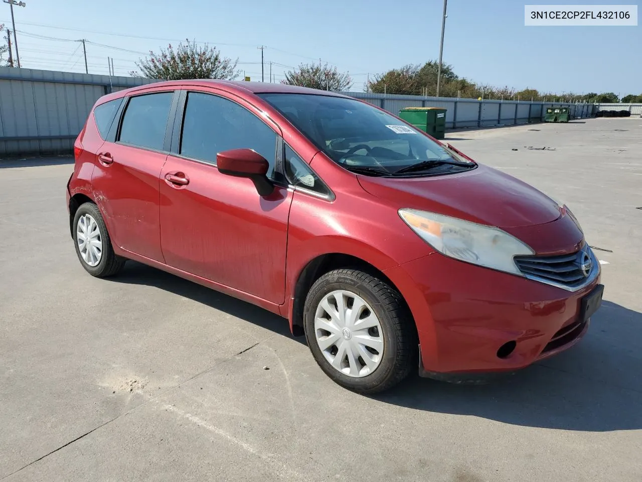 2015 Nissan Versa Note S VIN: 3N1CE2CP2FL432106 Lot: 71673884