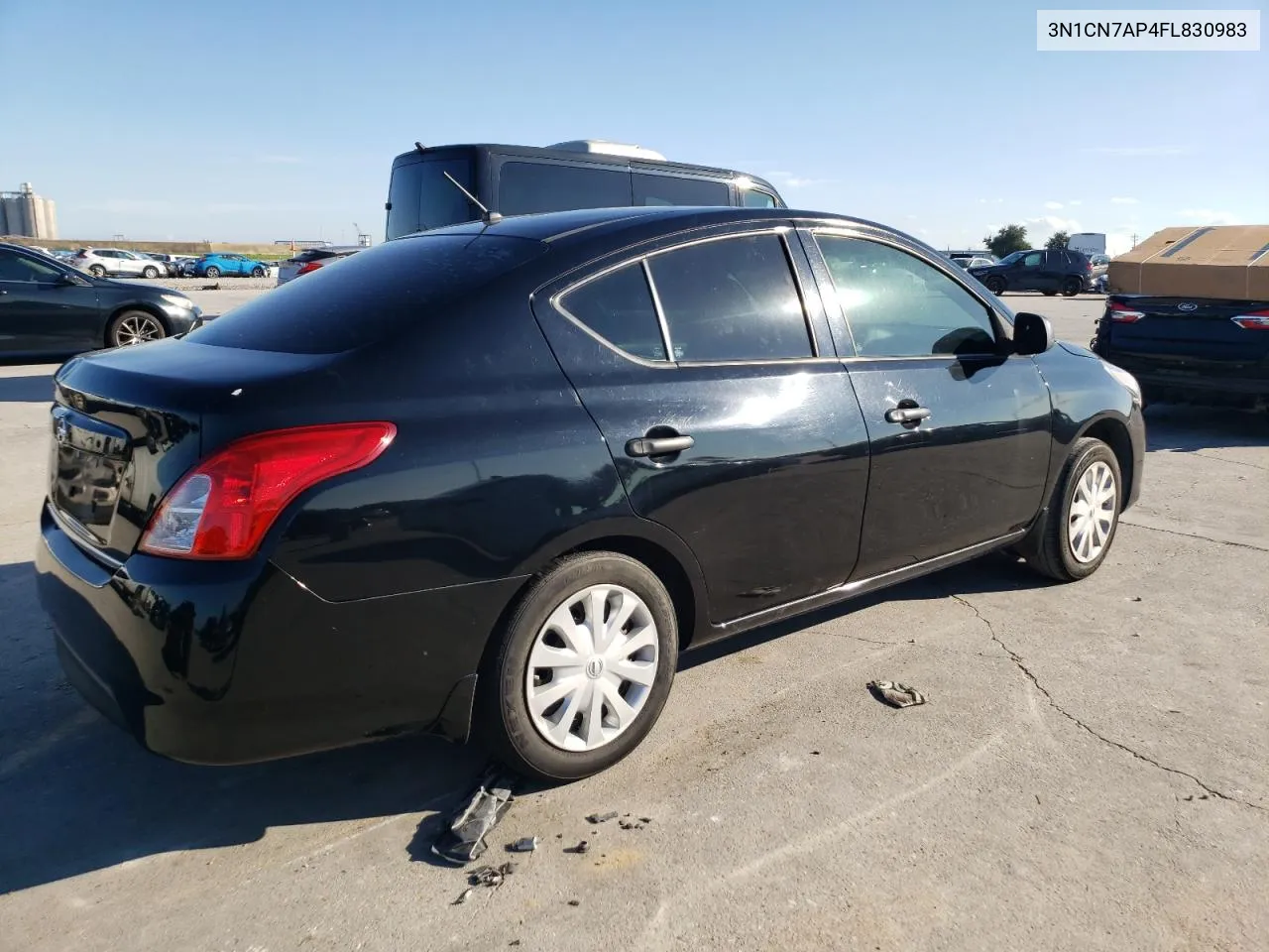 2015 Nissan Versa S VIN: 3N1CN7AP4FL830983 Lot: 71755974