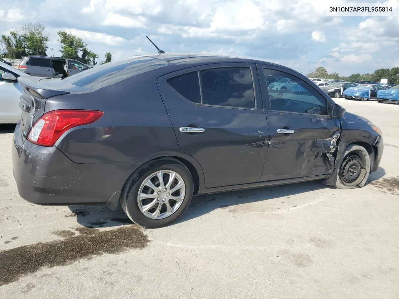 3N1CN7AP3FL955814 2015 Nissan Versa S