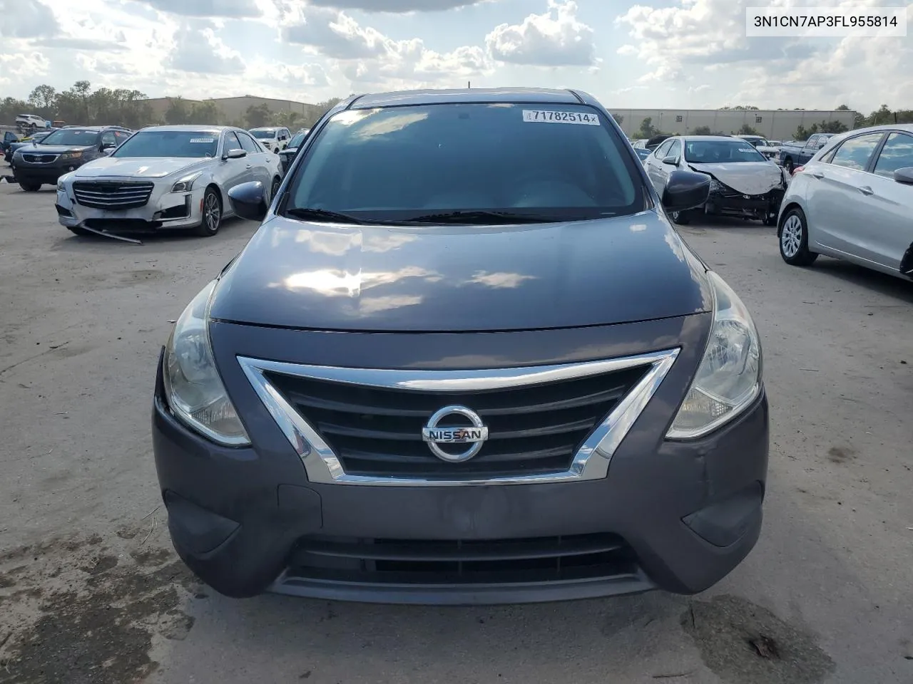 3N1CN7AP3FL955814 2015 Nissan Versa S