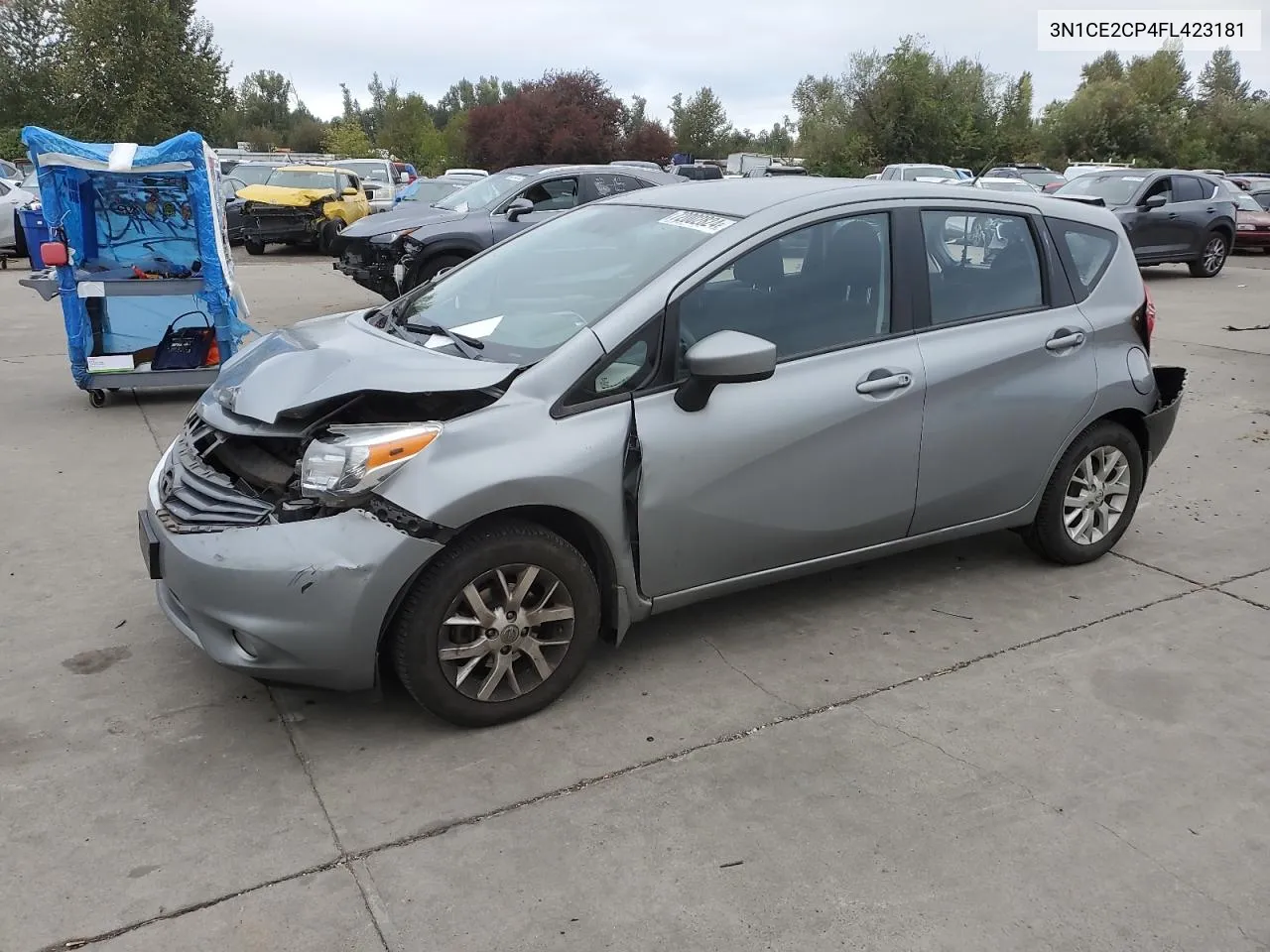 2015 Nissan Versa Note S VIN: 3N1CE2CP4FL423181 Lot: 72002824