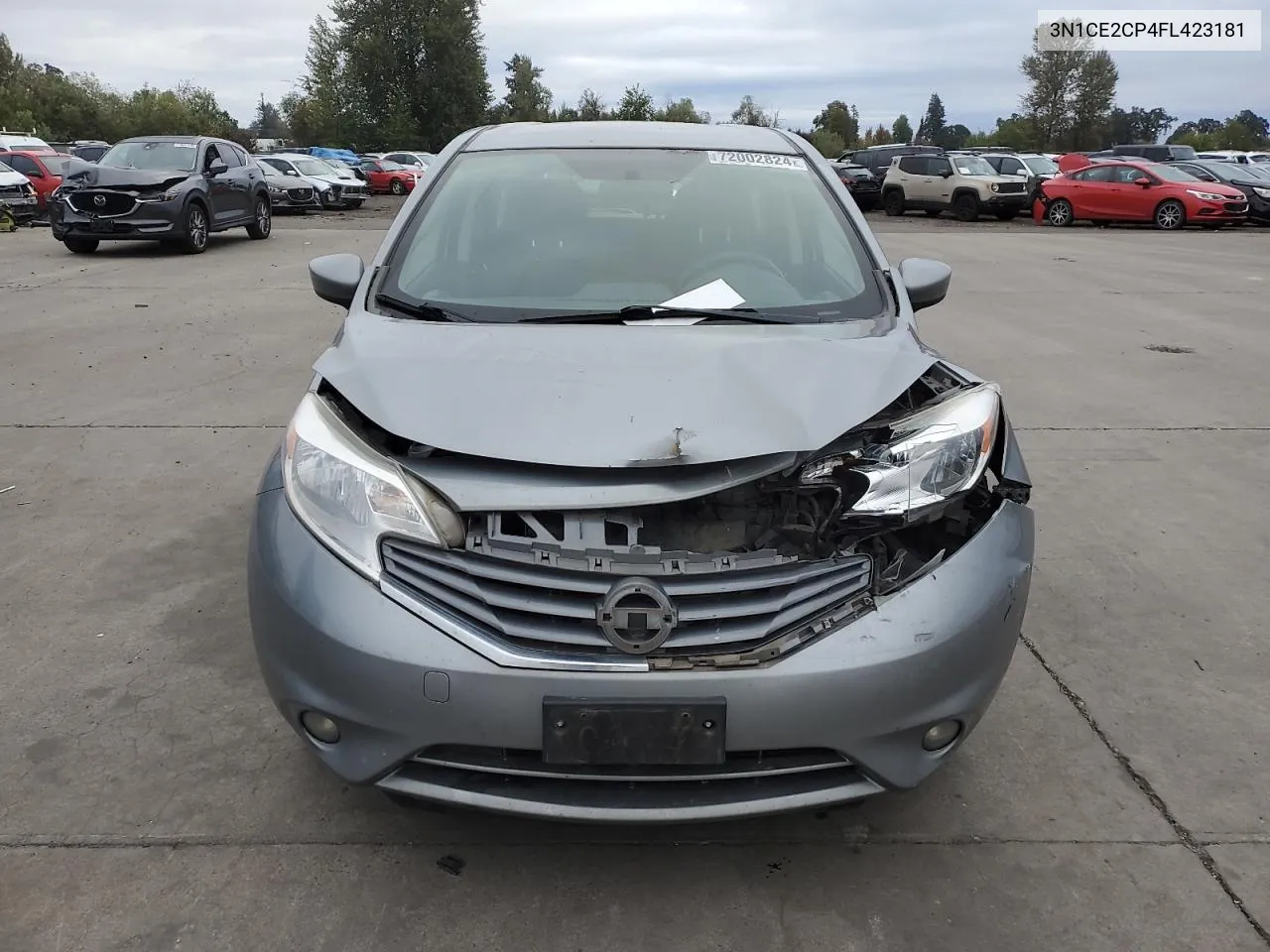 2015 Nissan Versa Note S VIN: 3N1CE2CP4FL423181 Lot: 72002824