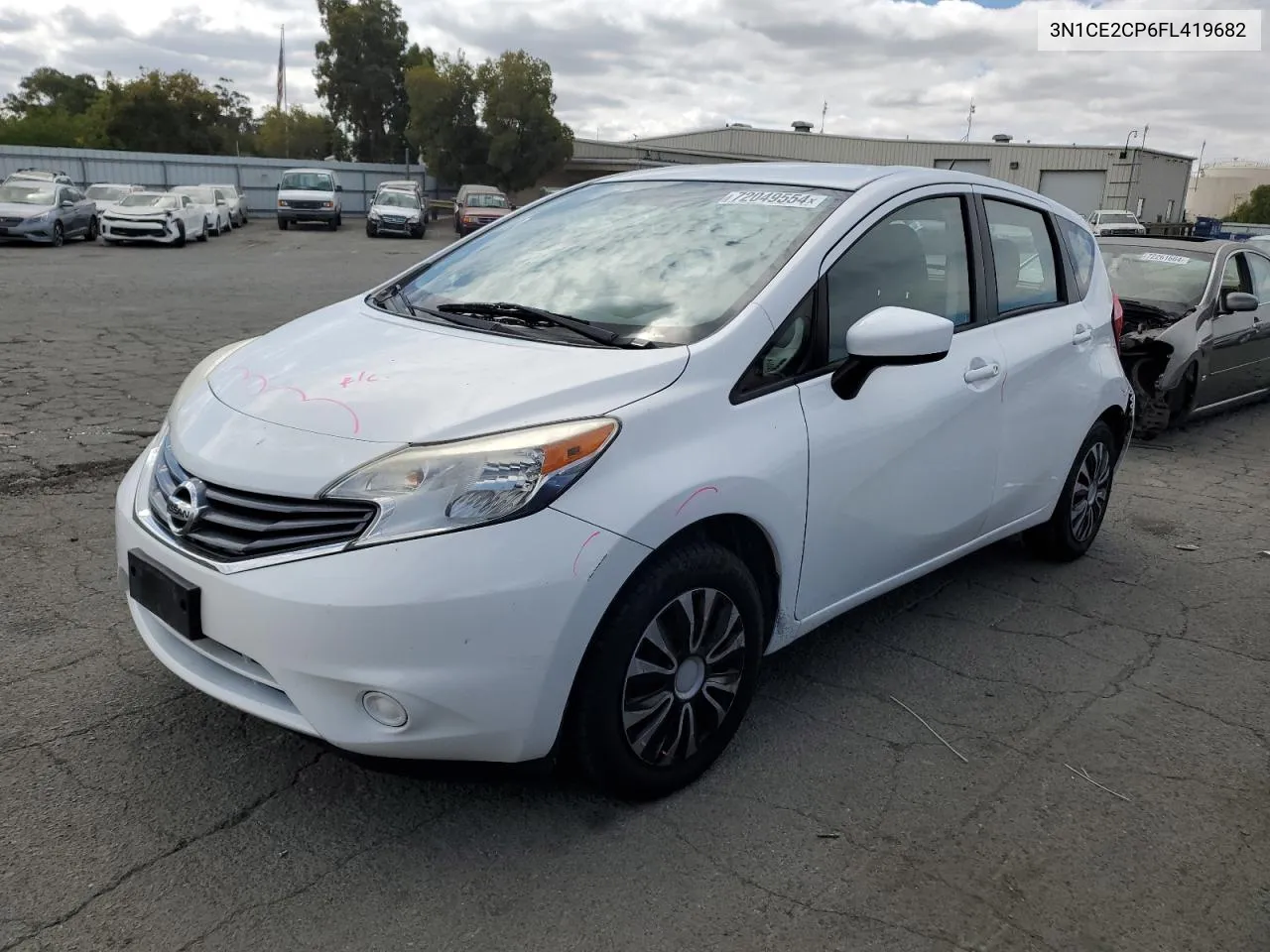 2015 Nissan Versa Note S VIN: 3N1CE2CP6FL419682 Lot: 72049554