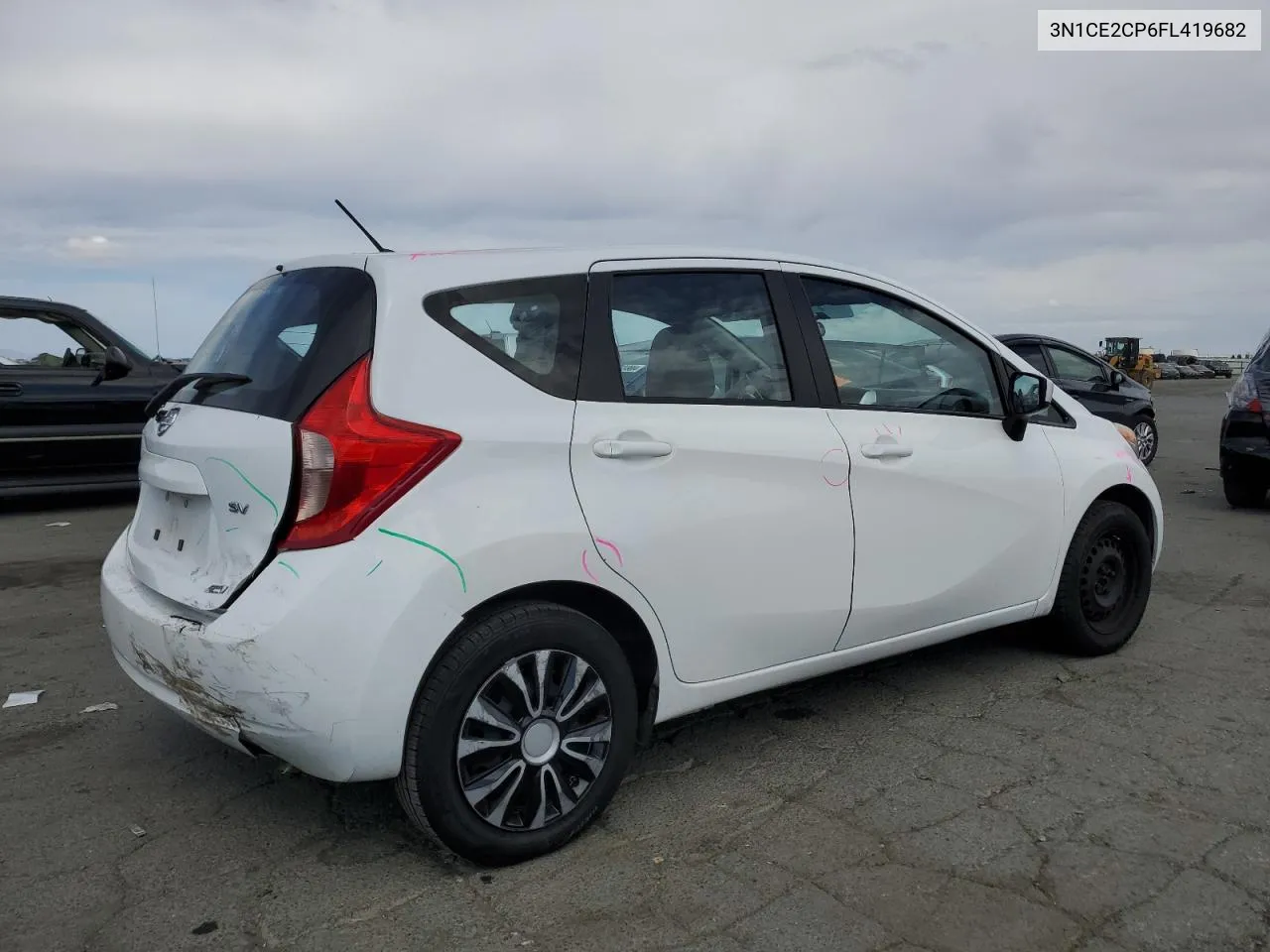 2015 Nissan Versa Note S VIN: 3N1CE2CP6FL419682 Lot: 72049554