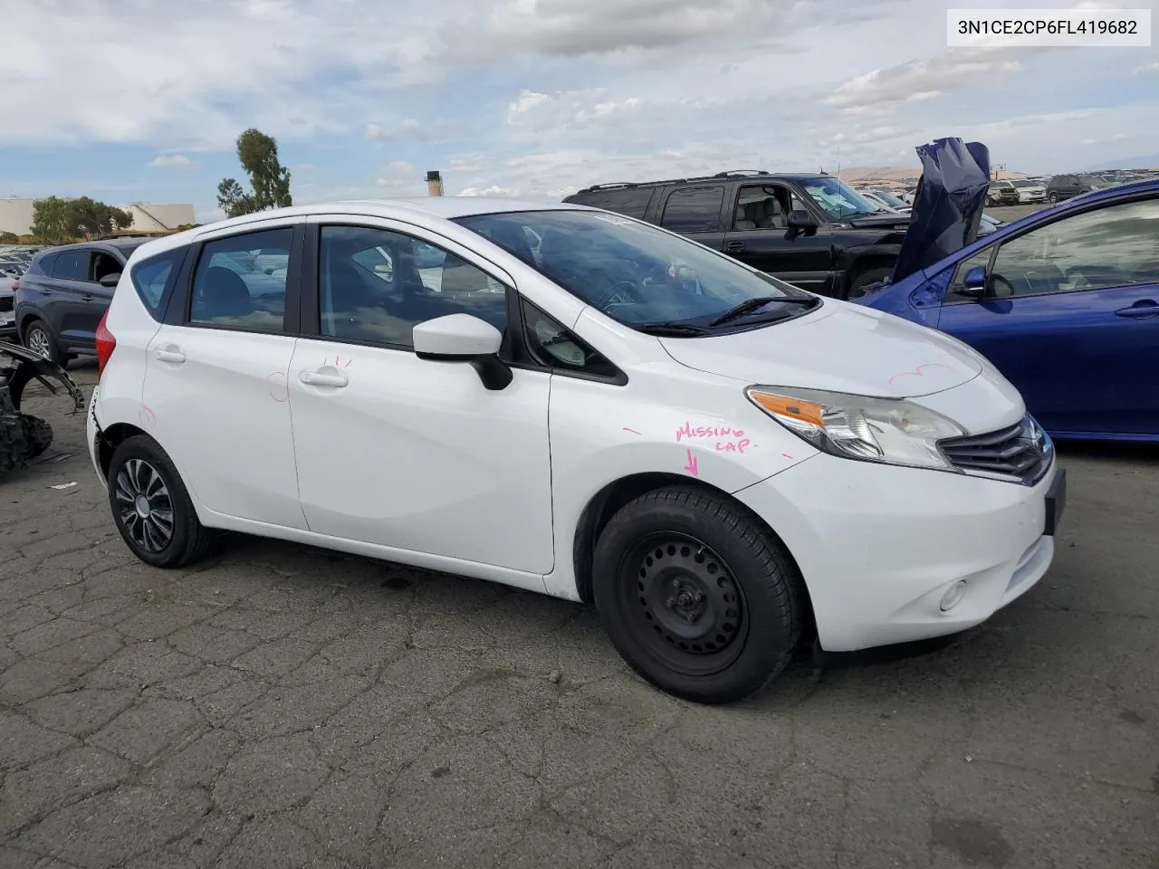 2015 Nissan Versa Note S VIN: 3N1CE2CP6FL419682 Lot: 72049554