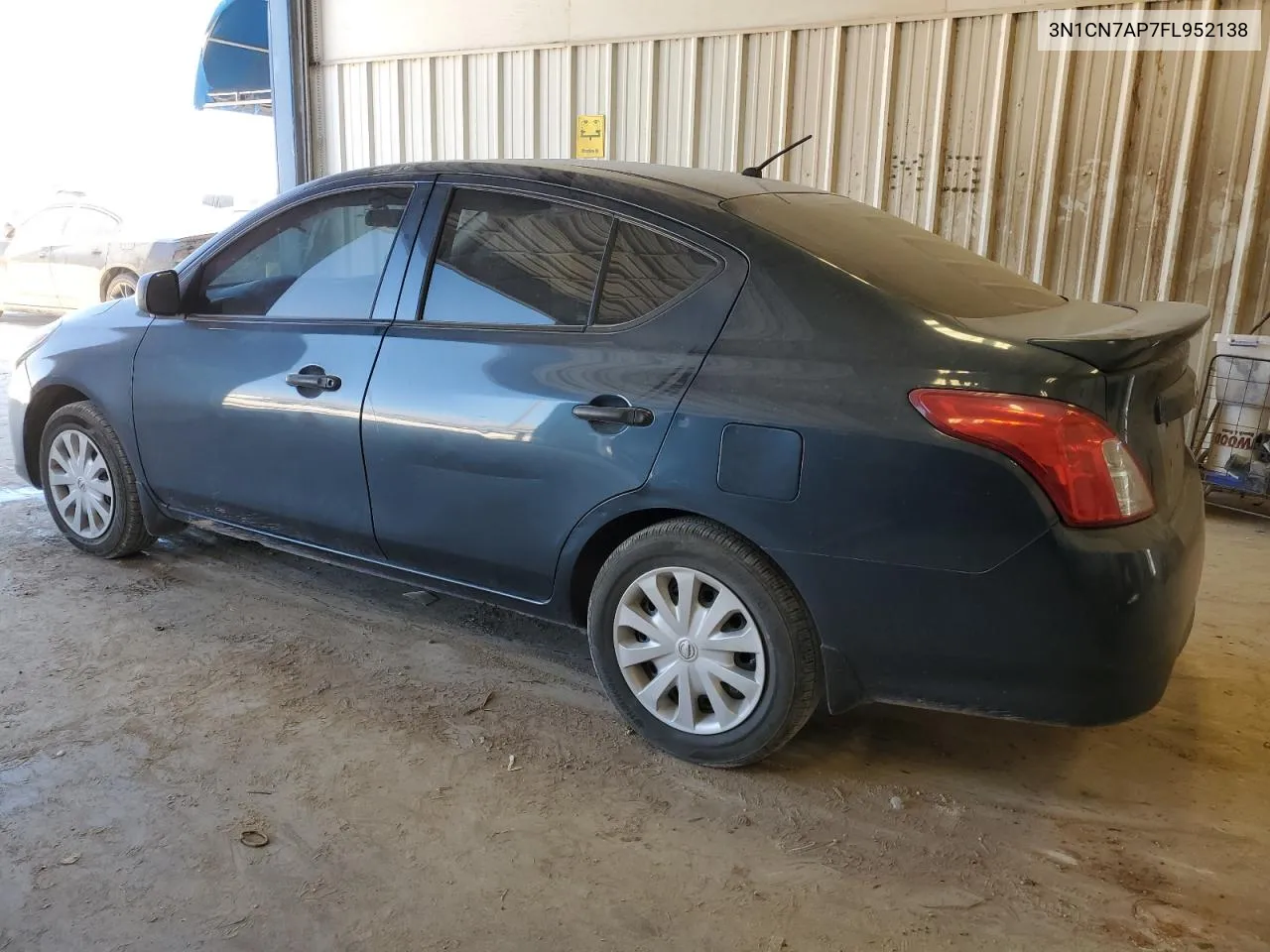 2015 Nissan Versa S VIN: 3N1CN7AP7FL952138 Lot: 72374314