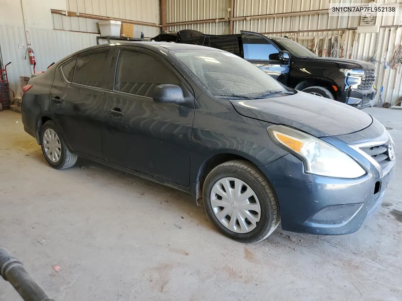 2015 Nissan Versa S VIN: 3N1CN7AP7FL952138 Lot: 72374314