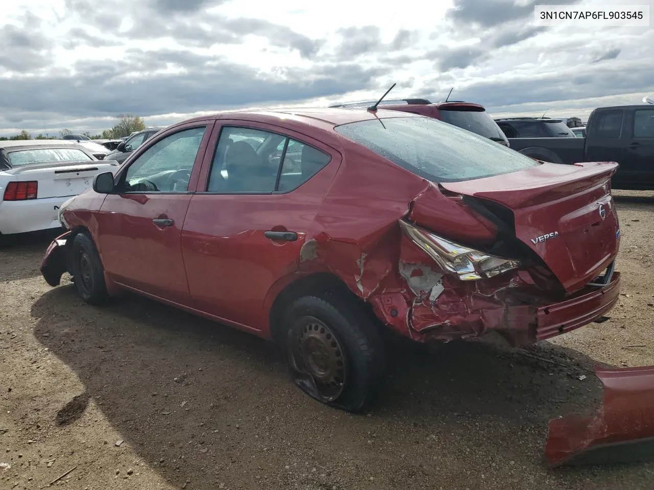 3N1CN7AP6FL903545 2015 Nissan Versa S