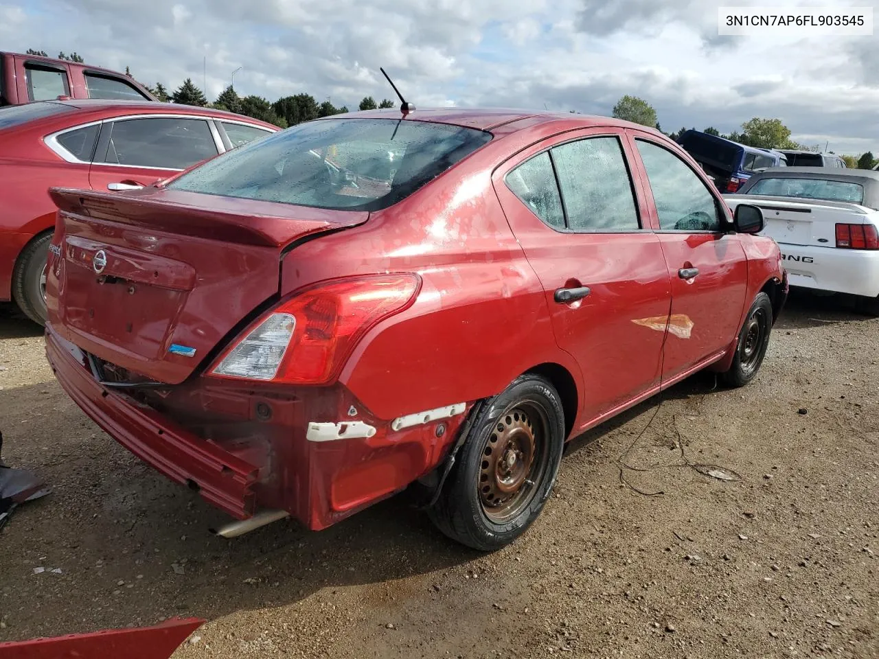 3N1CN7AP6FL903545 2015 Nissan Versa S