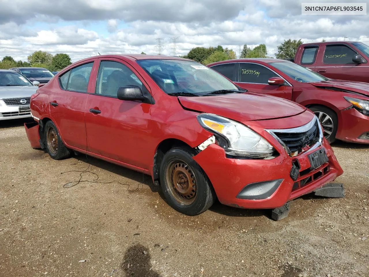 3N1CN7AP6FL903545 2015 Nissan Versa S