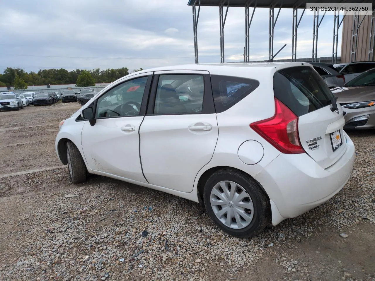 2015 Nissan Versa Note S VIN: 3N1CE2CP7FL362750 Lot: 72393324