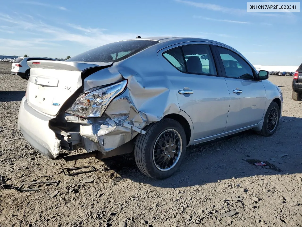 3N1CN7AP2FL820341 2015 Nissan Versa S