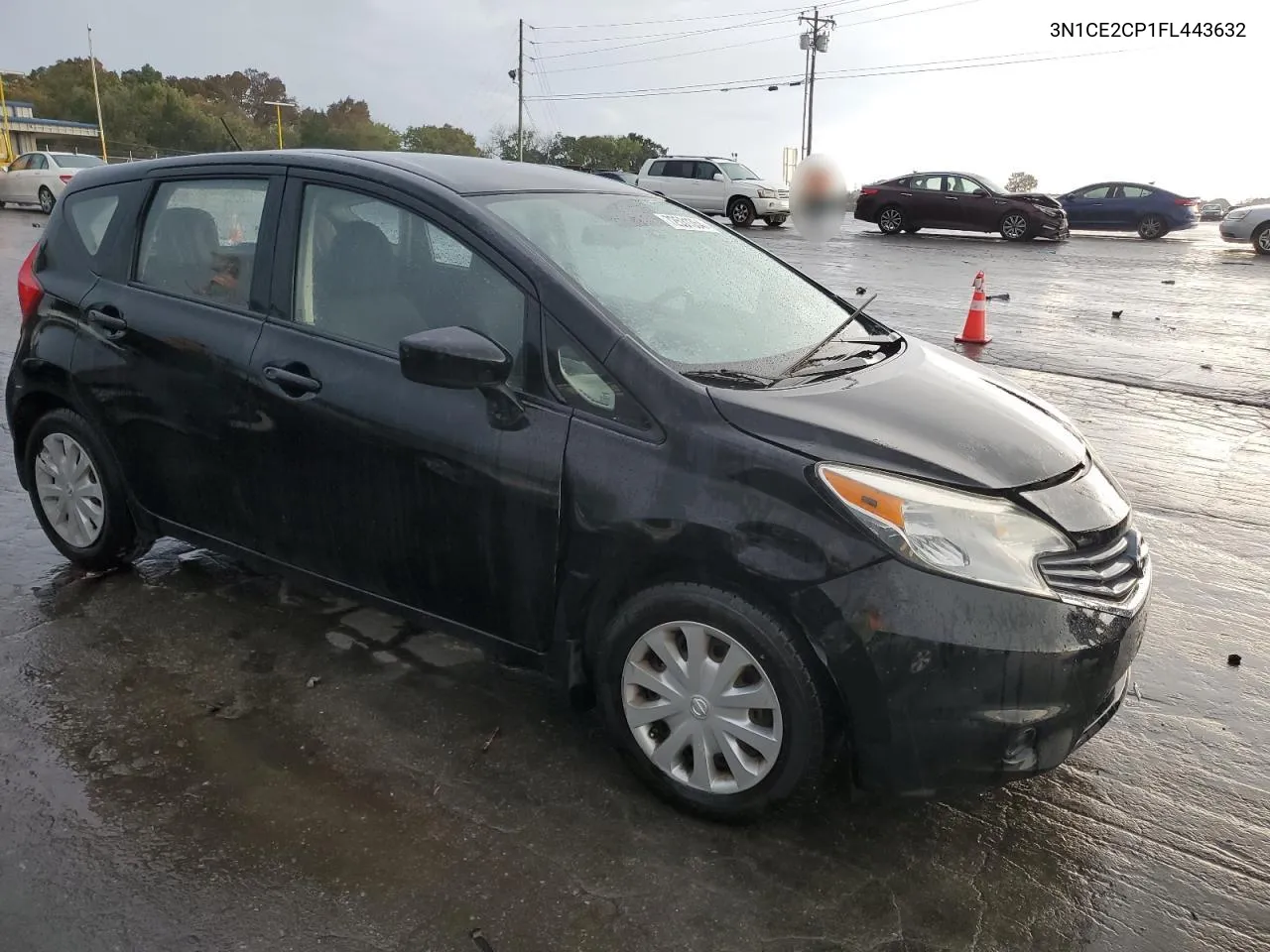 2015 Nissan Versa Note S VIN: 3N1CE2CP1FL443632 Lot: 72531354